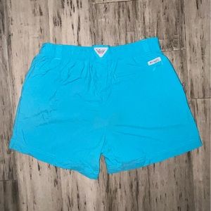 Columbia Women’s Fishing Shorts Blue Size Medium